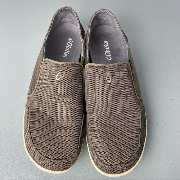 Olukai Men\'s Nohea Mesh Slip On Loafer Boat Shoes Casual Sneaker 10 M